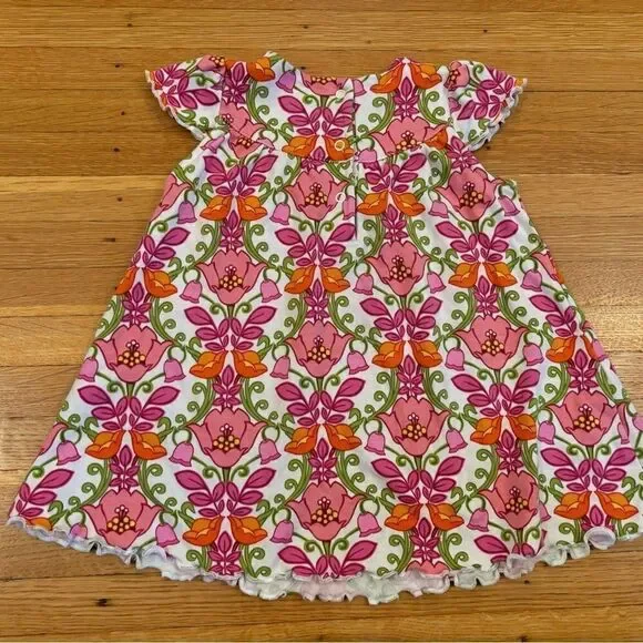 Vera Bradley Baby Lillie Bell short sleeve dress and bloomers - Picture 2 of 7